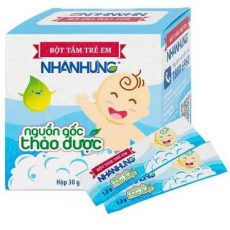 Bột Pha Nước Tắm Cho Trẻ Em Nhân Hưng